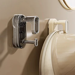 Bathroom Storage Hooks Suction Cups Basin Hooks Wall Mounted Non Perforated Multifunctional Storage Shelves Home Storage