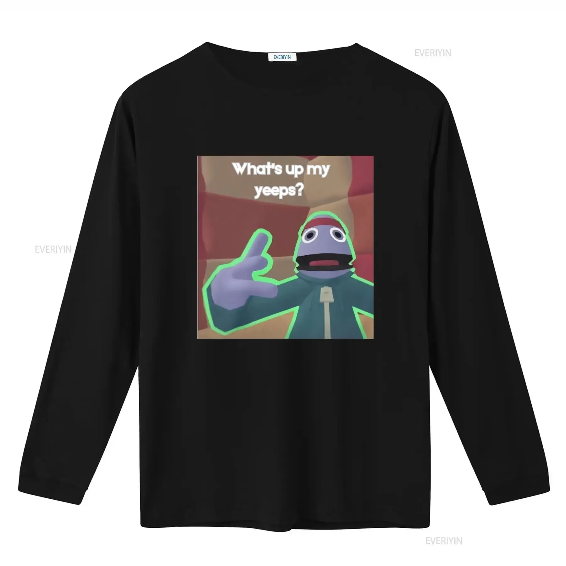 Yeeps Hide and Seek What's up my Heavy Cotton Kids T Shirt with Personalization Option vintage Washed Slightly Breathable homme