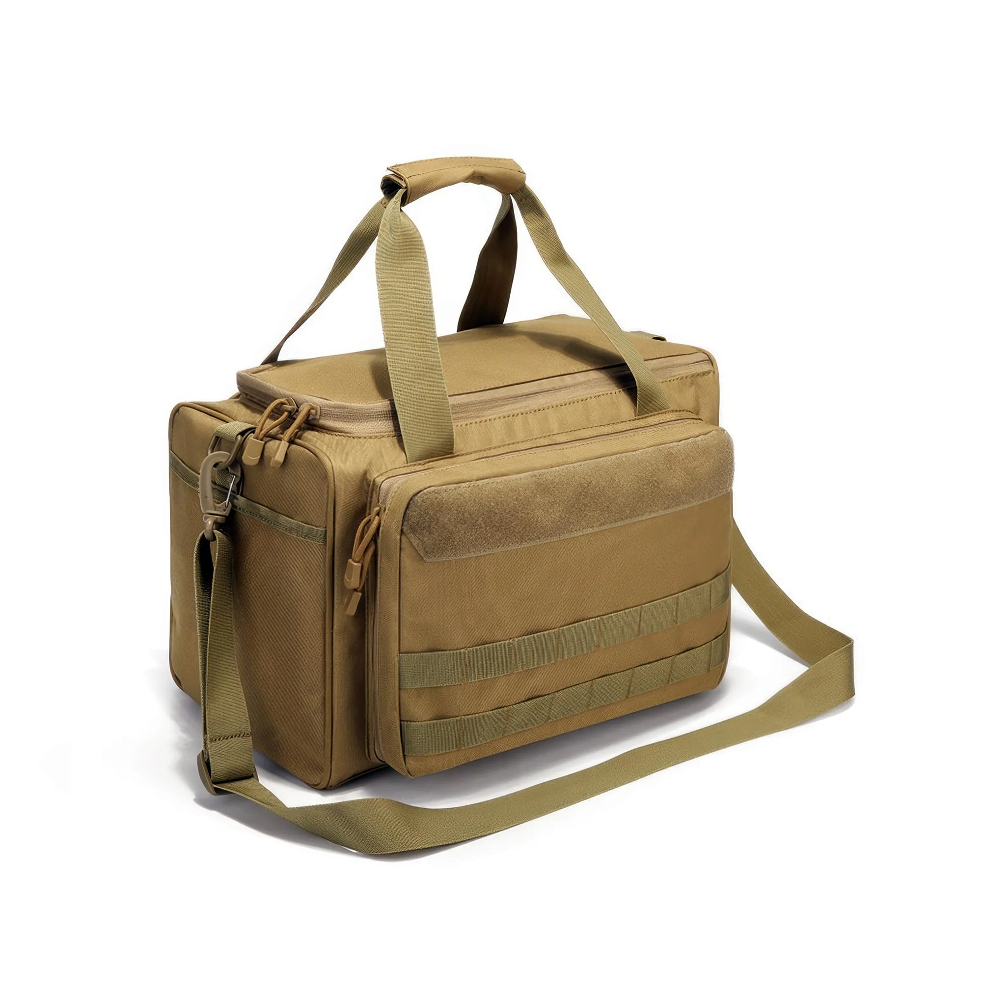 

Tactical Gun Range Bag Deluxe Pistol Shooting Range For Shooting, Range, Storage and Transport