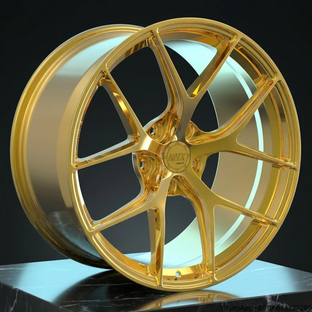 High Performance Alloy Monoblock Wheel Muti-Spoke Rims Forged Wheels 16 17 18 19 20 21 22 23 24 26inch Passenger Car Wheels