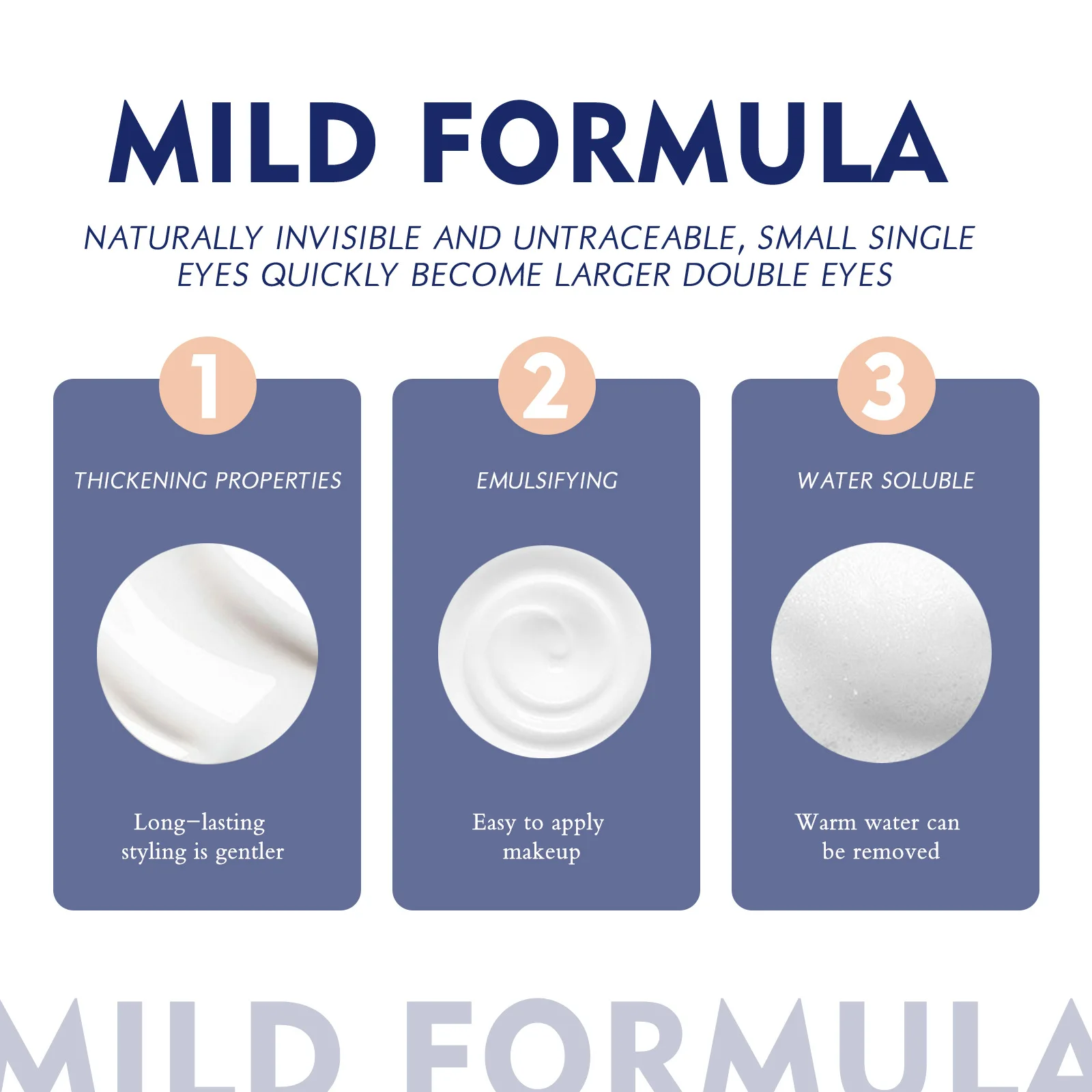 كريم تشكيل غير مرئي للجفن المزدوج كريم طبيعي بدون أثر يدوم طويلاً لرفع الجفن سريع الجفاف ومستحضرات تجميل عملية مقاومة للماء #5