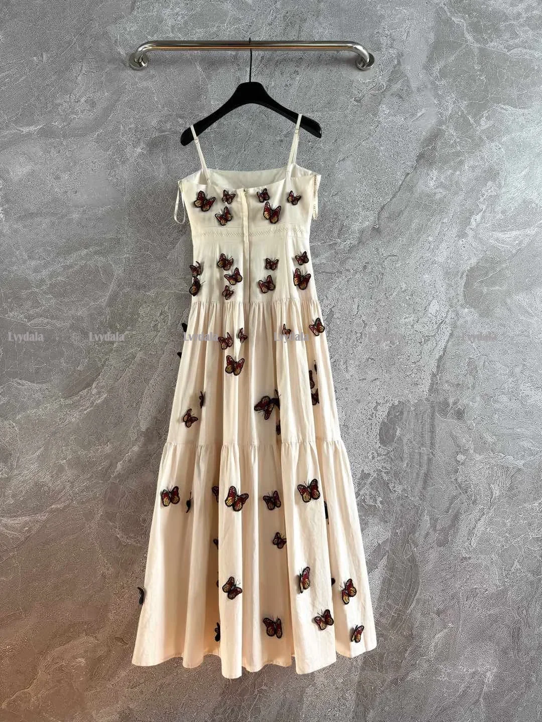 butterfly linen dress Butterfly Wrap Dress in Linen VOZ Apparel
