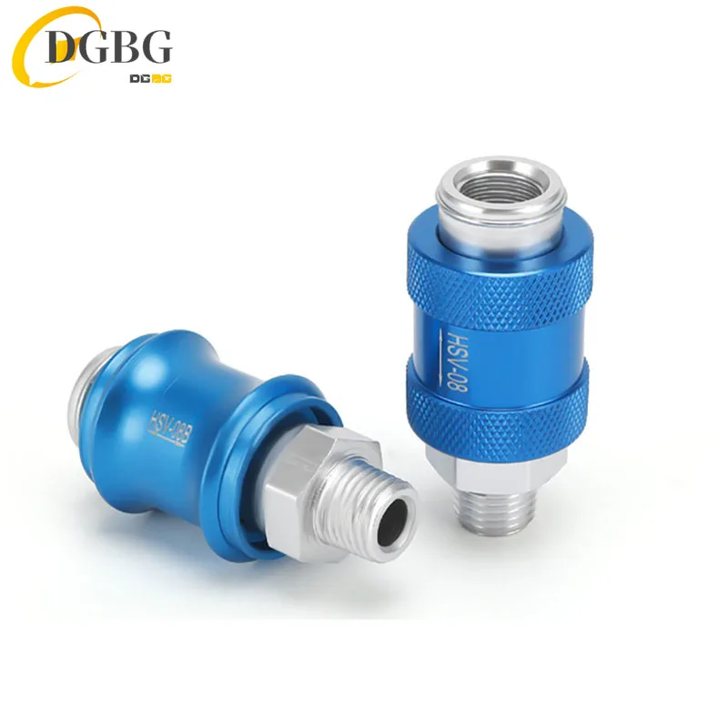 HSV-06 HSV-08 HSV-10 HSV-15 HSV-20 HSV-25 Pneumatic Hand Slide Valve Flow Control Manual Switch G1/8 1/4 3/8 1/2 BSPT Thread