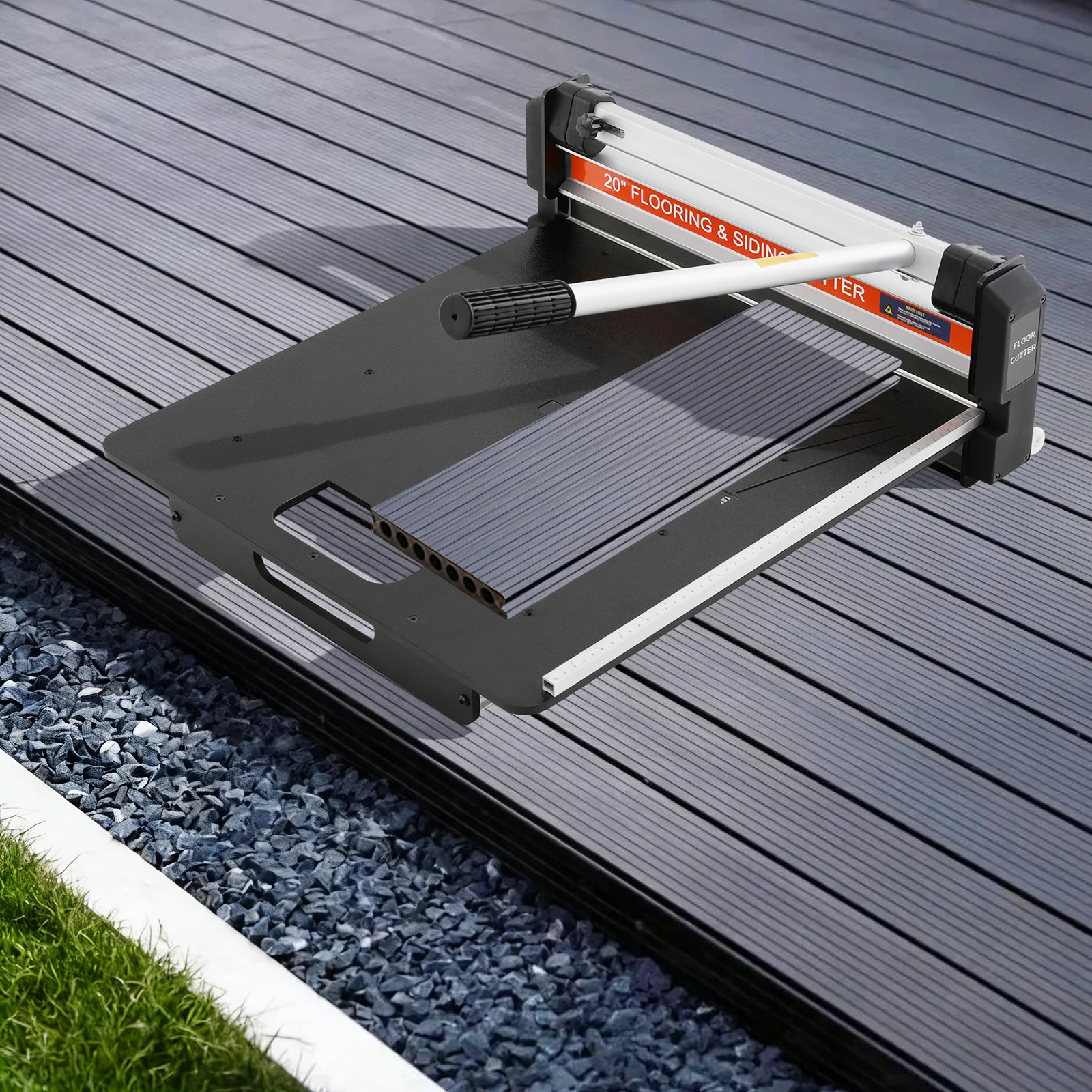 20In Floor Cutter Aluminum Alloy Vinyl Floor Cutter Machine With Four Angles And Both Metric Scales For Cutting Engineered