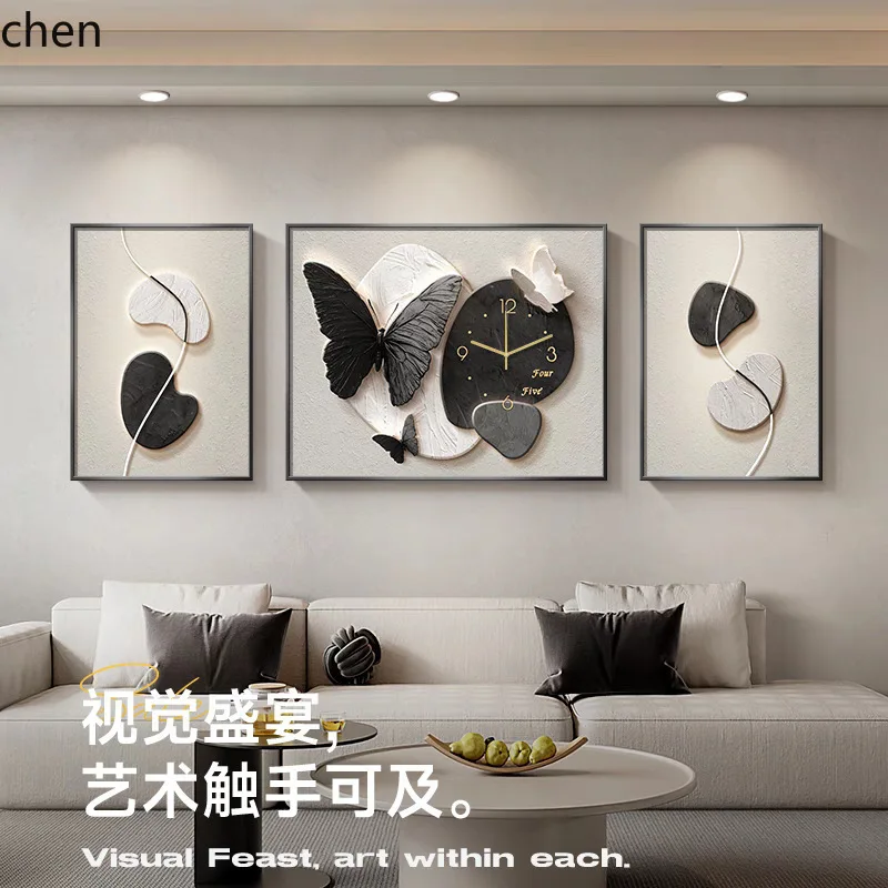 ZML Modern Minimalist Living Room Decorative Painting, Sofa Background Wall Hanging Painting, 
