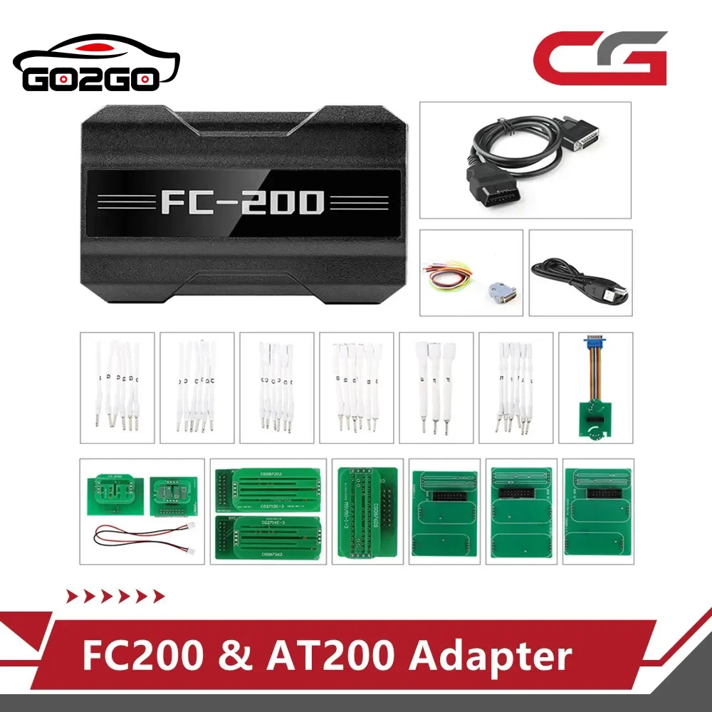 V1.2.0.0 CG CGDI FC200 ECU Programmer Full Version Support 4200 ECUs and 3 Operating Modes and MPC5XX Adapter FC200-MPC5XX