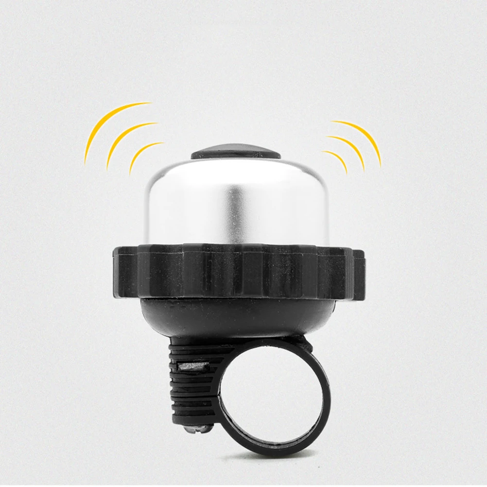 

3 Pcs Bike Accessories The Bell Bells Bicycle Mountain Supplies Silver Retro Horn