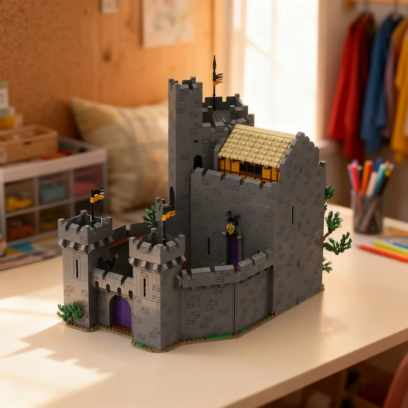 

Набор строительных блоков MOC «Змеиный Зал» (4104 детали) — модель замка, подарок для самостоятельной сборки, креативный коллекционный декор для дома и офиса, премиум-класс для взрослых и детей