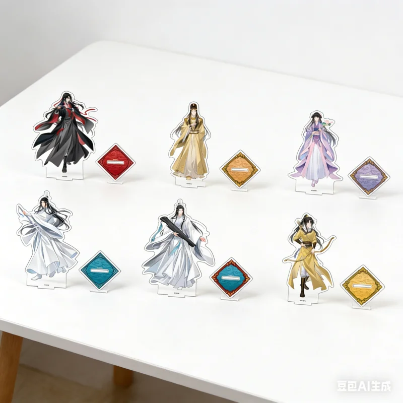 

Mo Dao Zu Shi Grandmaster of Demonic Cultivation Anime 15CM Acrylic Stand Figure WeiWuXian LanWangJi desktop ornament