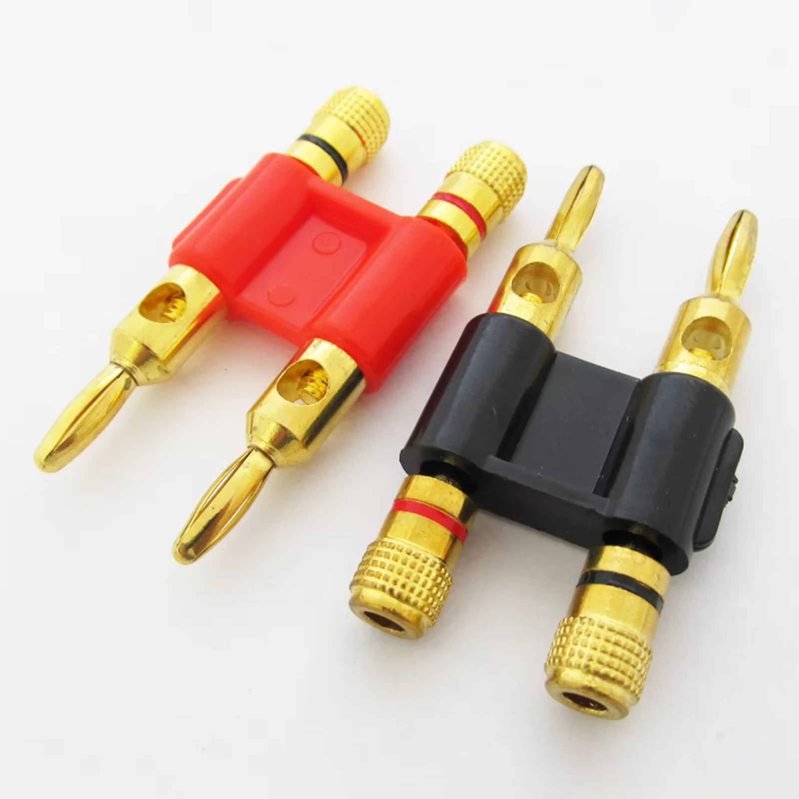 2Pcs Double Row Gol…