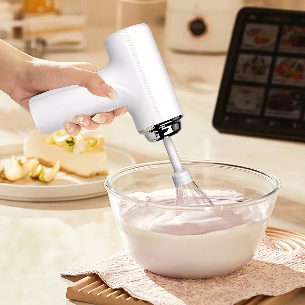 For Electric egg beater, cream whisk, mixing stick, cake baking handheld mixer, fully automatic