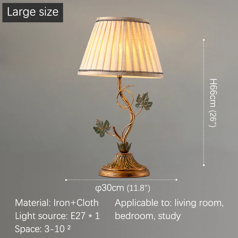 ANITA Contemporary Table Lamp French Pastoral LED Creative Living Room Bedroom And Study Home Decoration Desk Lamp