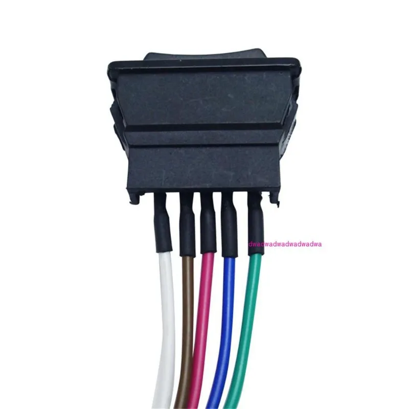 مفتاح رفع زجاجي عالمي للسيارات 5P، زر زجاج نافذة خط 15 سم، مفتاح رفع سهم مزدوج #2