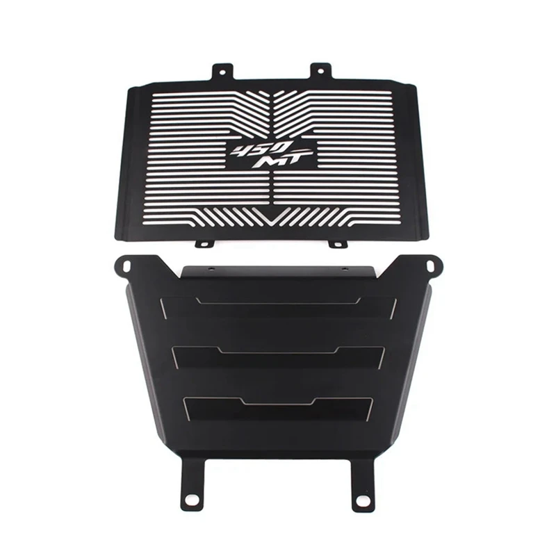 Motorcycle For CFMOTO 450MT MT450 2024 Front Shield Water Tank Protection Net Engine Cover Fan Protector Grille