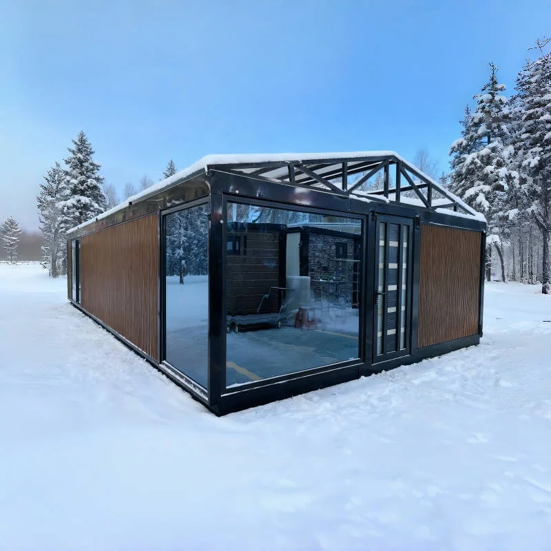 Customized Prefabricated House Price Container Houses 2 Bedroom Folding 2 Bedroom Living Luxury Expandable Container Houses