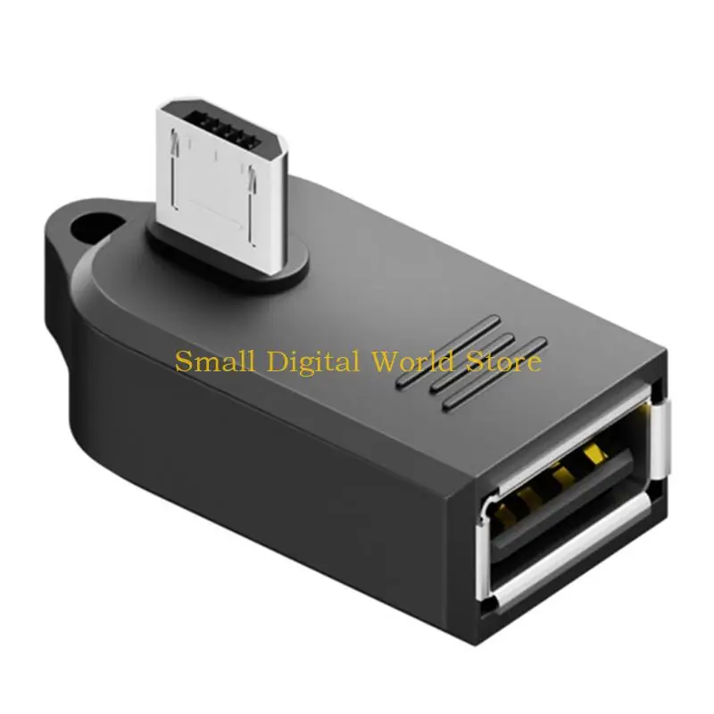 77UB 5Pin USB To USB OTG Adapter Connectors For Smartphones Tablets U Disk Keyboard Mouse Flash Drive 480mbps Data Transfer