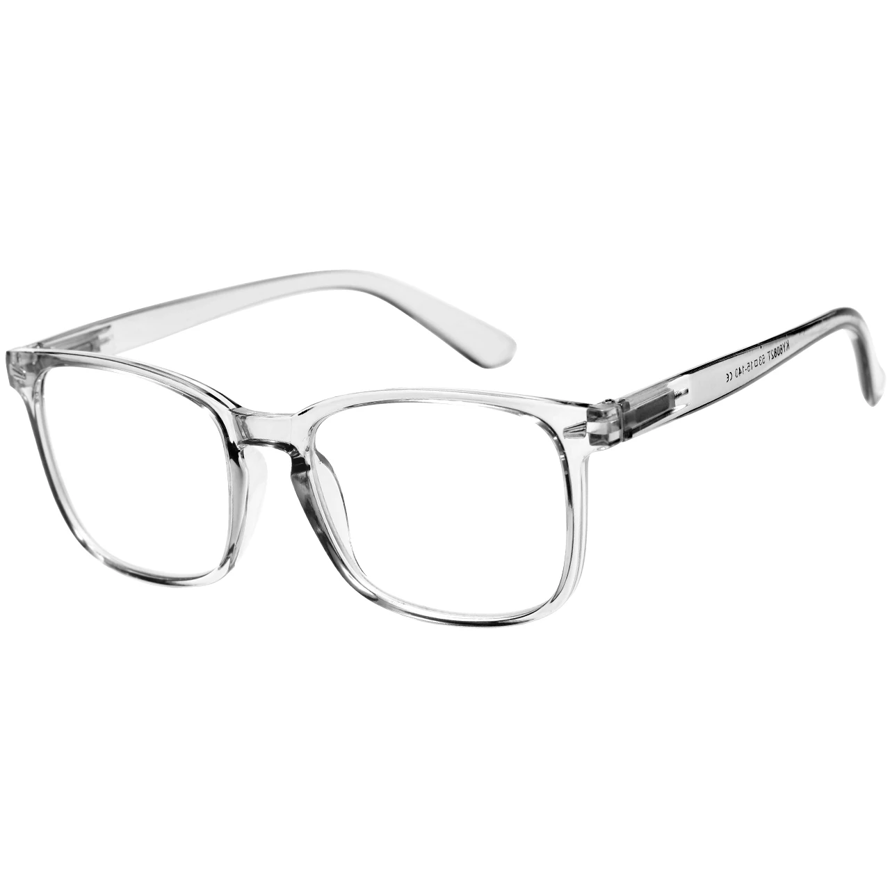 Gafas de luz azul con enfoque automático, gafas de lectura antifatiga con bisagras de resorte, monturas unisex de gran tamaño, 2 uds.