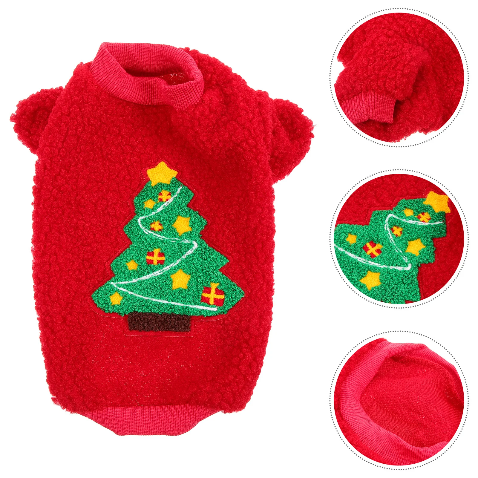 

Adorable Christmas Pet Clothes Cartoon Xmas Dog Costume Comfortable Warm Winter Clothing Dog Winter Clothes Puppy Costume