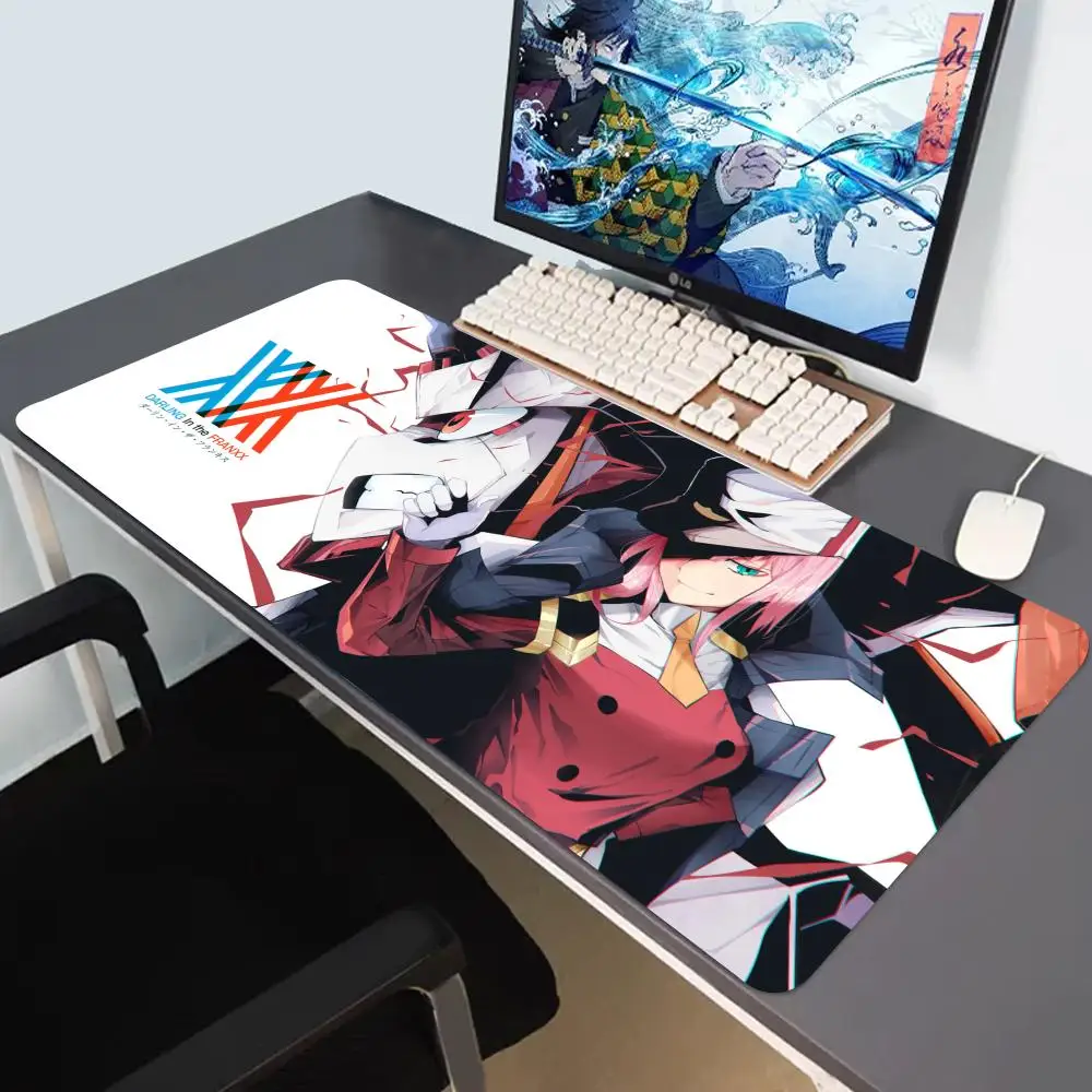

Non-slip Computer Mousepad HD Printing Quick delivery Gamer Desk Mat Accessories Zero Two Darling In The FranXX 02 XXL Table Pad