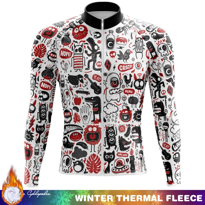 

Bicycle Clothes Winter Thermal Fleece Cycling Jersey Triathlon Men Man Maillot Clothing Men's Shirt Road Jackets Outfit 2025 Mtb