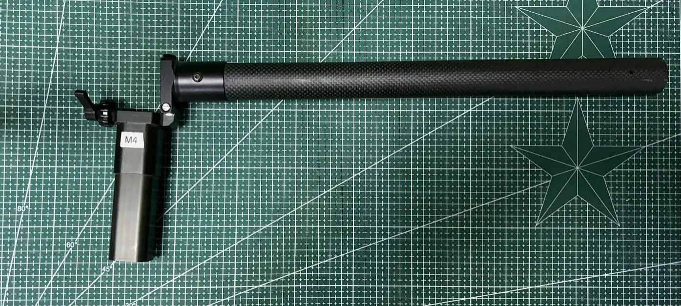30MM Carbon fiber Foldable Arm Tube 52cm with Aluminum CNC folding Assembly for Hobbywing XRotor 8120 X9 JIYI agricultural car