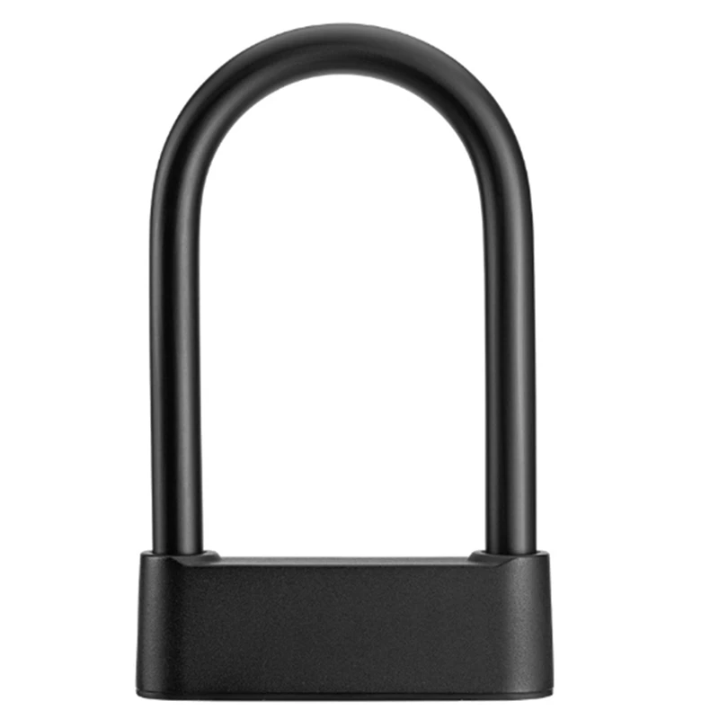 Ttlock APP Waterproof Bluetooth Fingerprint Unlock Anti Theft U-Shaped Lock Reinforced With Key Motorbike Lock Door Lock