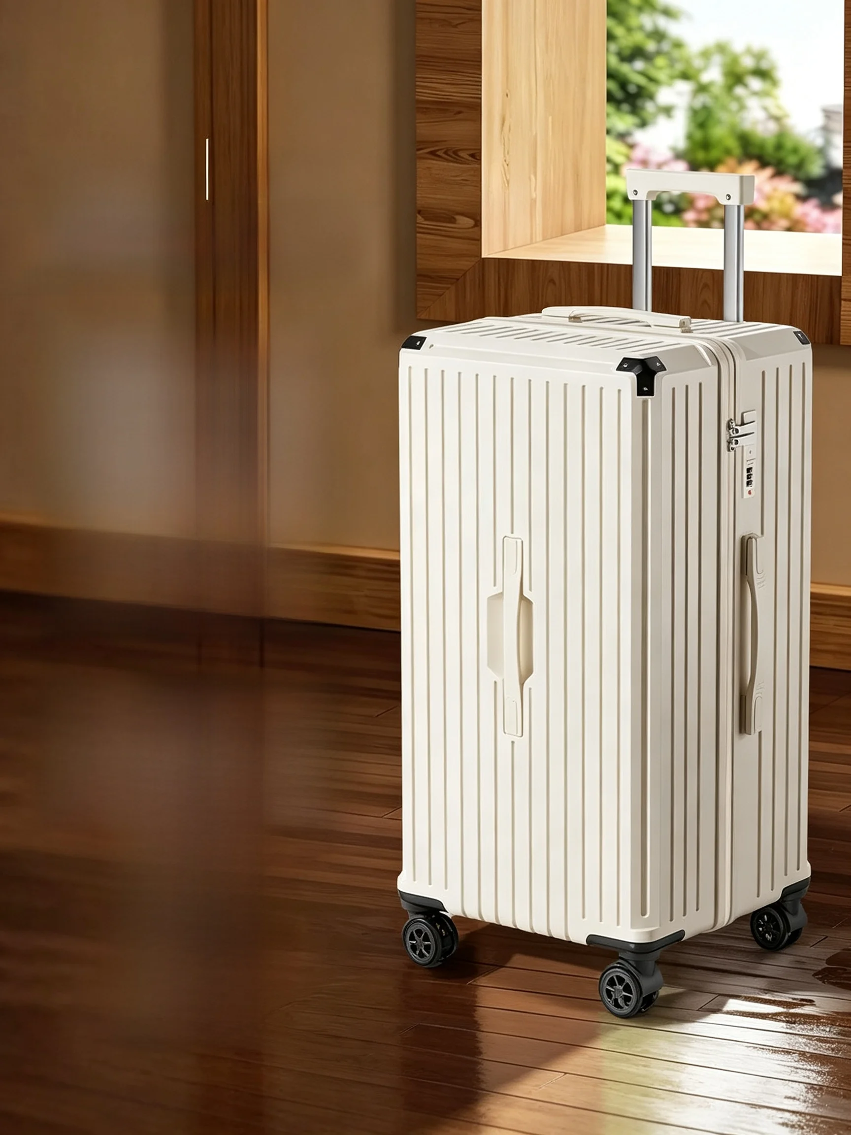 nouvelle-valise-de-28-pouces-modele-etudiant-avec-trois-compartiments-serrure-a-code-grande-capacite-valise-de-voyage-durable-tige-de-traction-en-alliage-d'aluminium