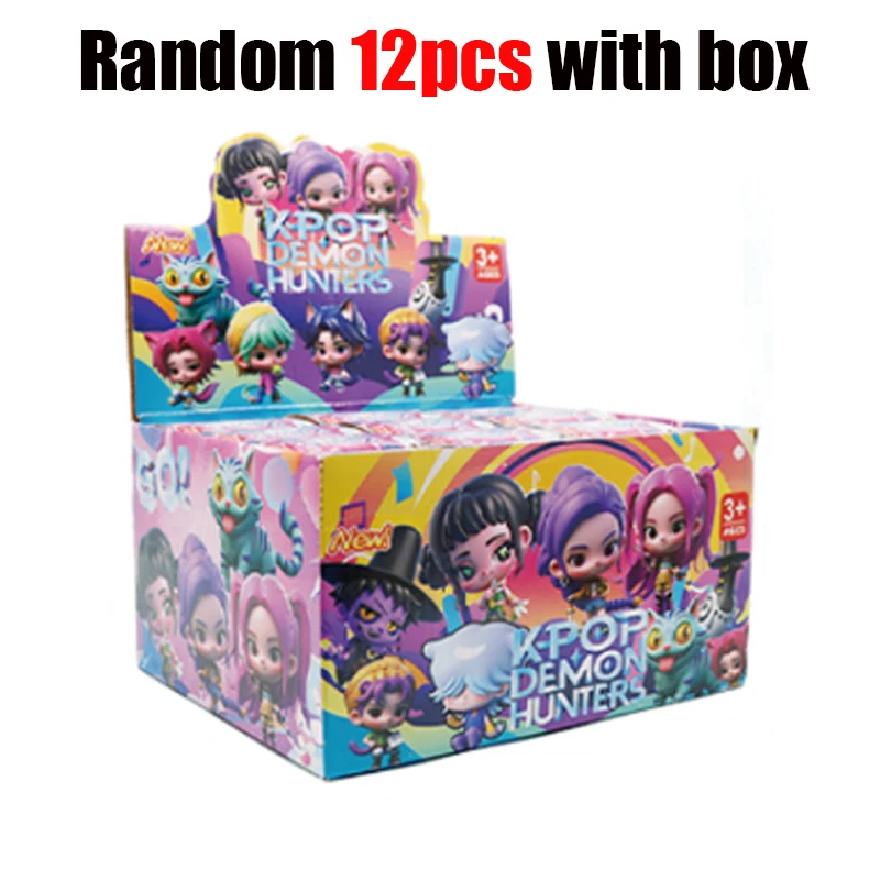 2025年新作アニメK-POPデビルハンター人形ビニール玩具ルミ・ミラ・ゾイキャラクタービニールマスクブラインドボックス手作り誕生日プレゼントファンクラブギフト