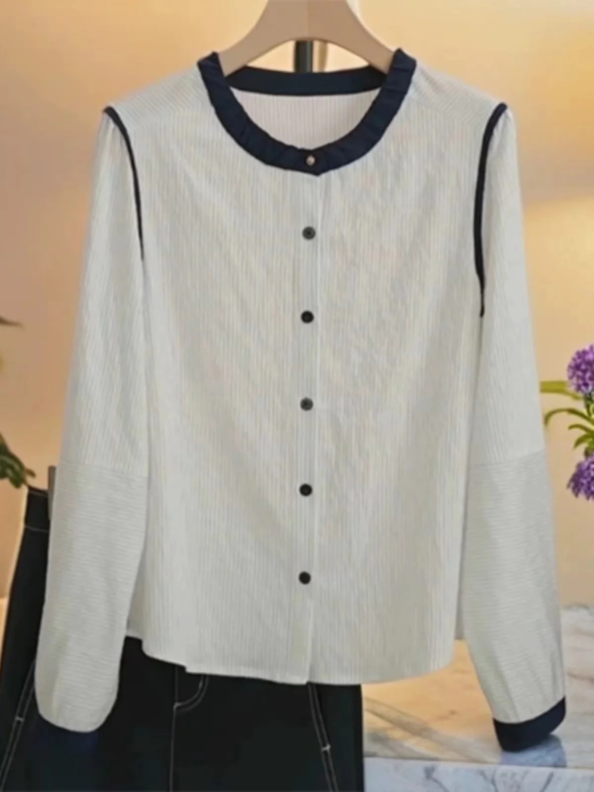 

Модная полосатая длинная женская свободная утягивающая сумка-вкладыш, повседневная модная внутренняя одежда больших размеров, весенний сезон