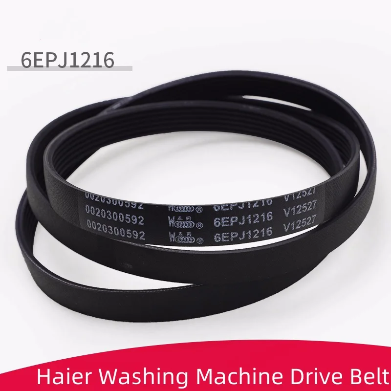 For Haier Washing Machine Drive Belt XQG70-B1201W/XQG80-1279/XQG70-10266A Belt Drive Belt 6EPJ1216 Circumference 1150MM