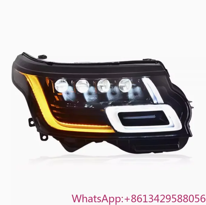 

For 2013-2018 Range Rover Sport Executive Edition Headlight Assembly Old Model Modified New LED Daytime Running Light Lens