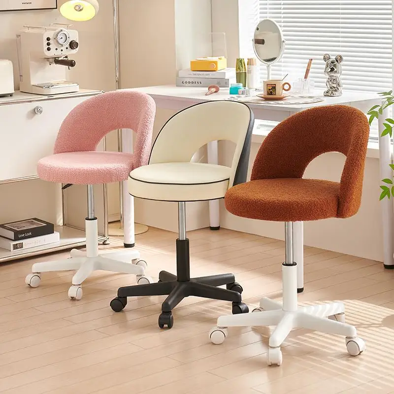 Student Chair Ergonomic Office Wheels Fashionable Office Computer Chair Swivel Bedroom Sedie Da Ufficio Office Furniture