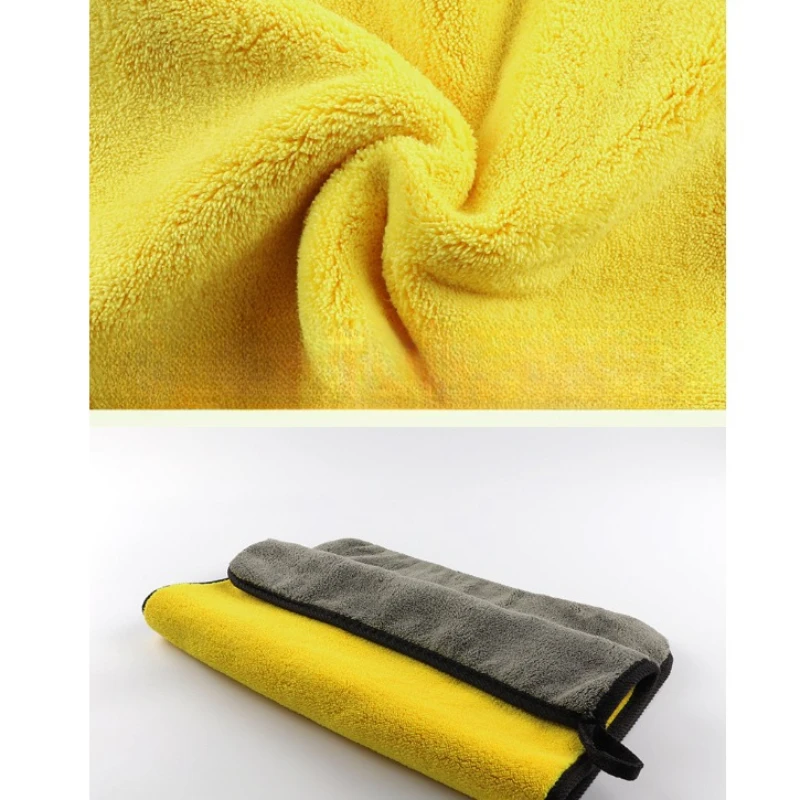 160x60cm Car Wash Towel Microfiber High Water Absorption Cleaning Towels Thickened Soft Car Washing Drying Cloth