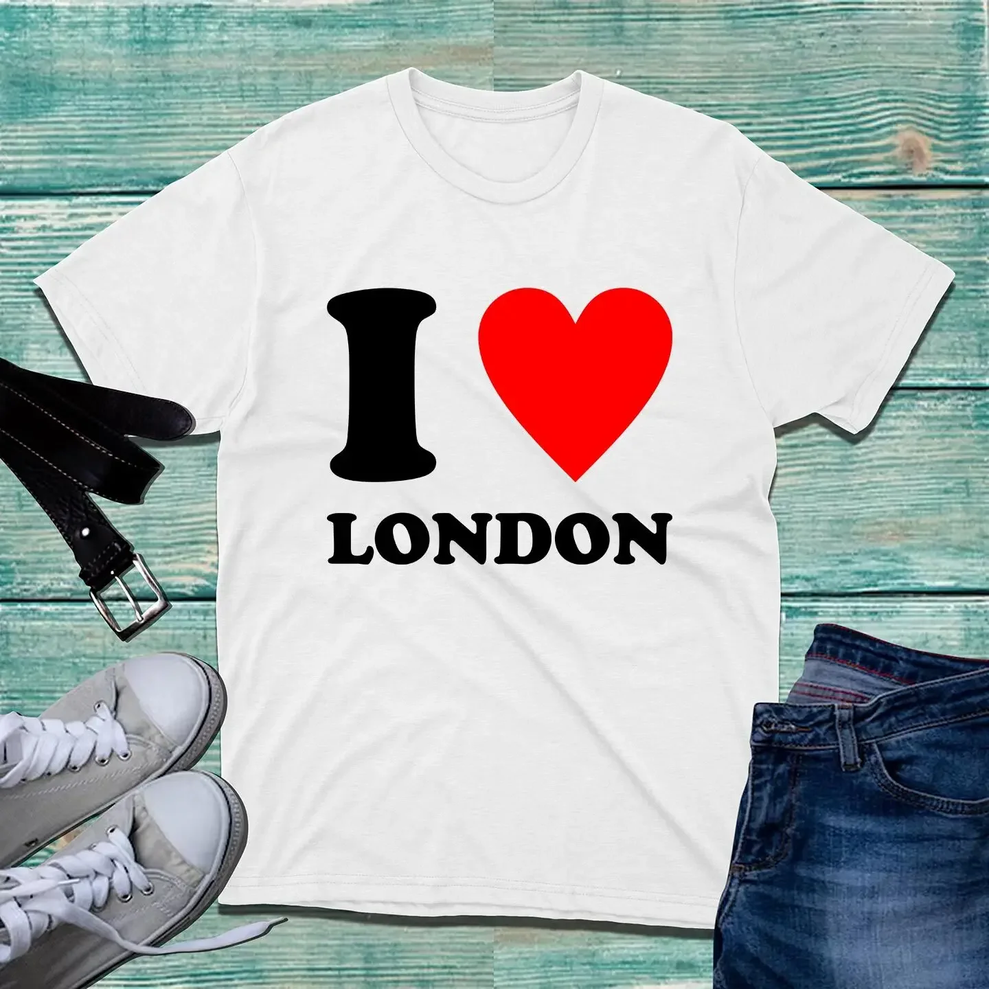 I Love London T-Shirt Capital of England Country Love Souvenir Great Britain Top