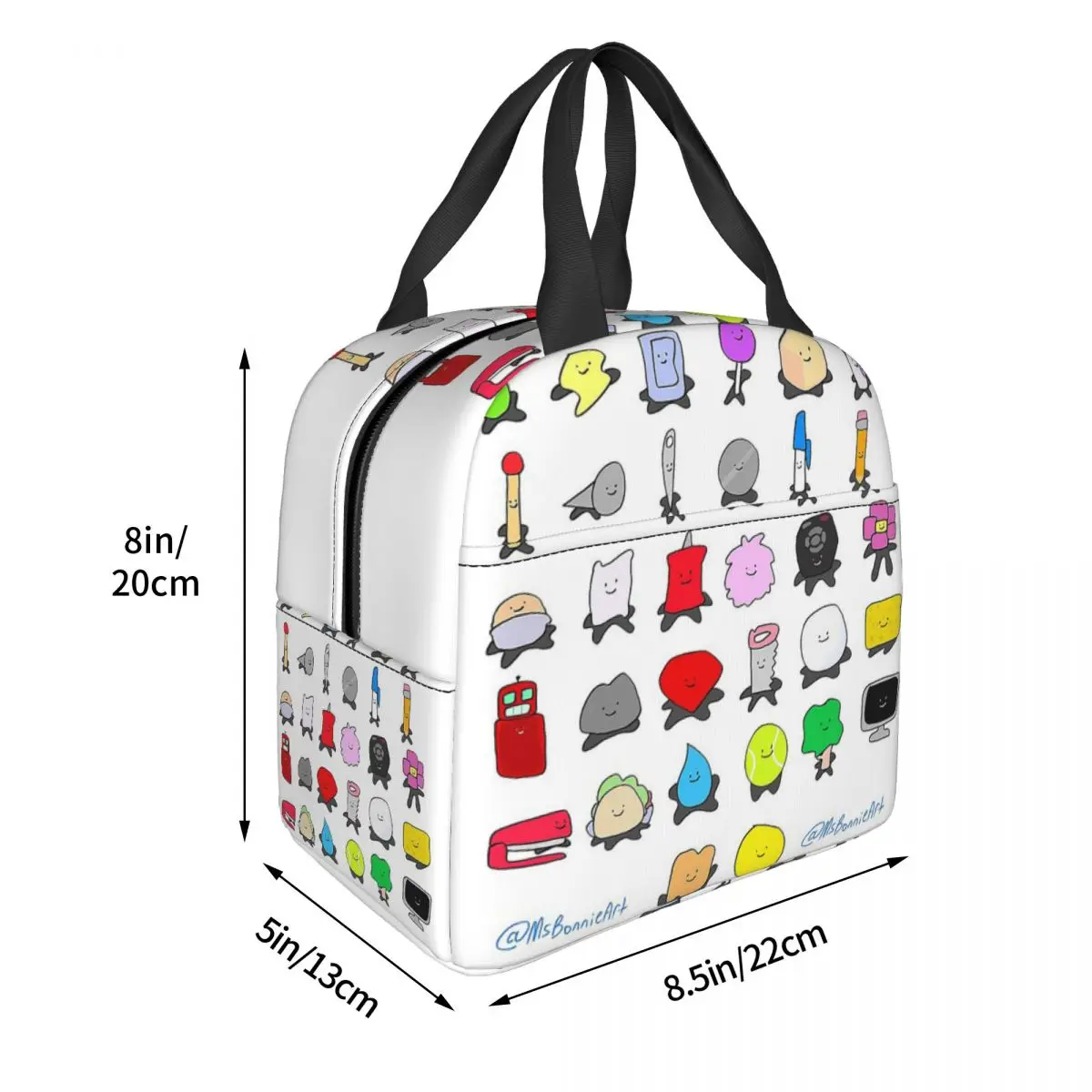 Bfdi All Contestants Pack Part 2 Lunch Bags Insulated Bento Box Portable Lunch Tote Resuable Picnic Bags Cooler Thermal Bag