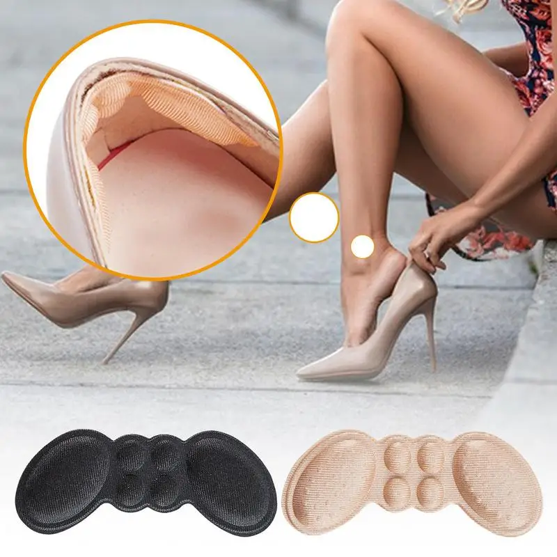 Heel Cushions For Shoes Non-slip Shoe Pads For Women Shoes 5 Pairs High Heel Comfort Pads Ankle Protector Shoes Maximum