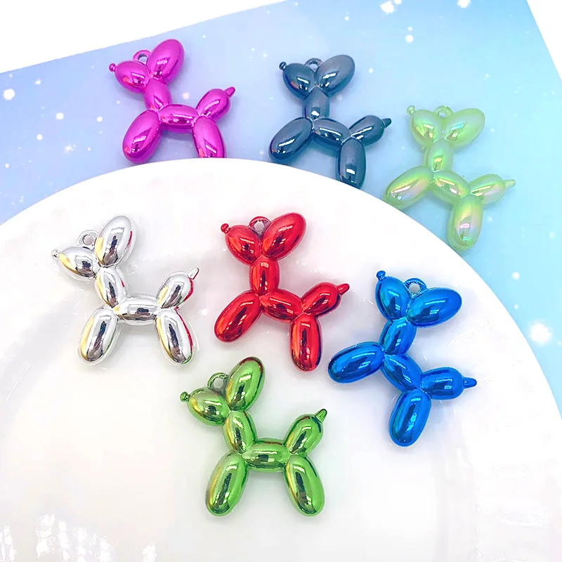 6pcs Double-sided Popular Animal Phone Charm Earring Charms Acrylic Cute Pendant For Keychain Necklace Diy Jewelry Making