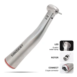 Dental 1:5 Contra Angle Fiber Optic LED Handpiece Low Speed For Motor with Odontologia Turbine Dentistry Micromotor Tool