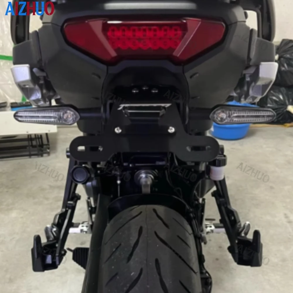 

Tracer 9 GT License Plate Holder For YAMAHA MT09 MT07 900 700 7GT 9GT FJ09 2021-2024 2025 Motorcycle Tail Tidy Fender Eliminator