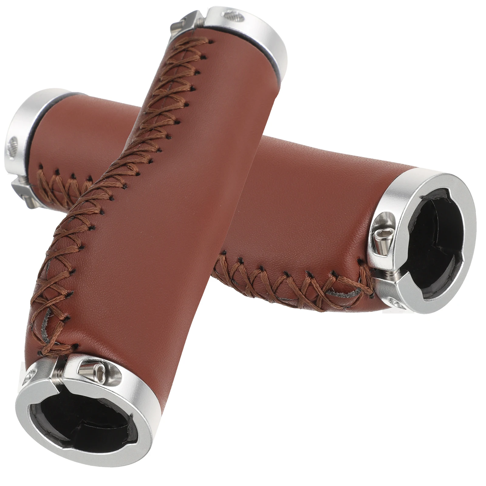 

2Pcs Bicycle Handlebar Grips Pu Comfort AntiSkid Bike Accessories for Mountain ShockProof PalmProtecting