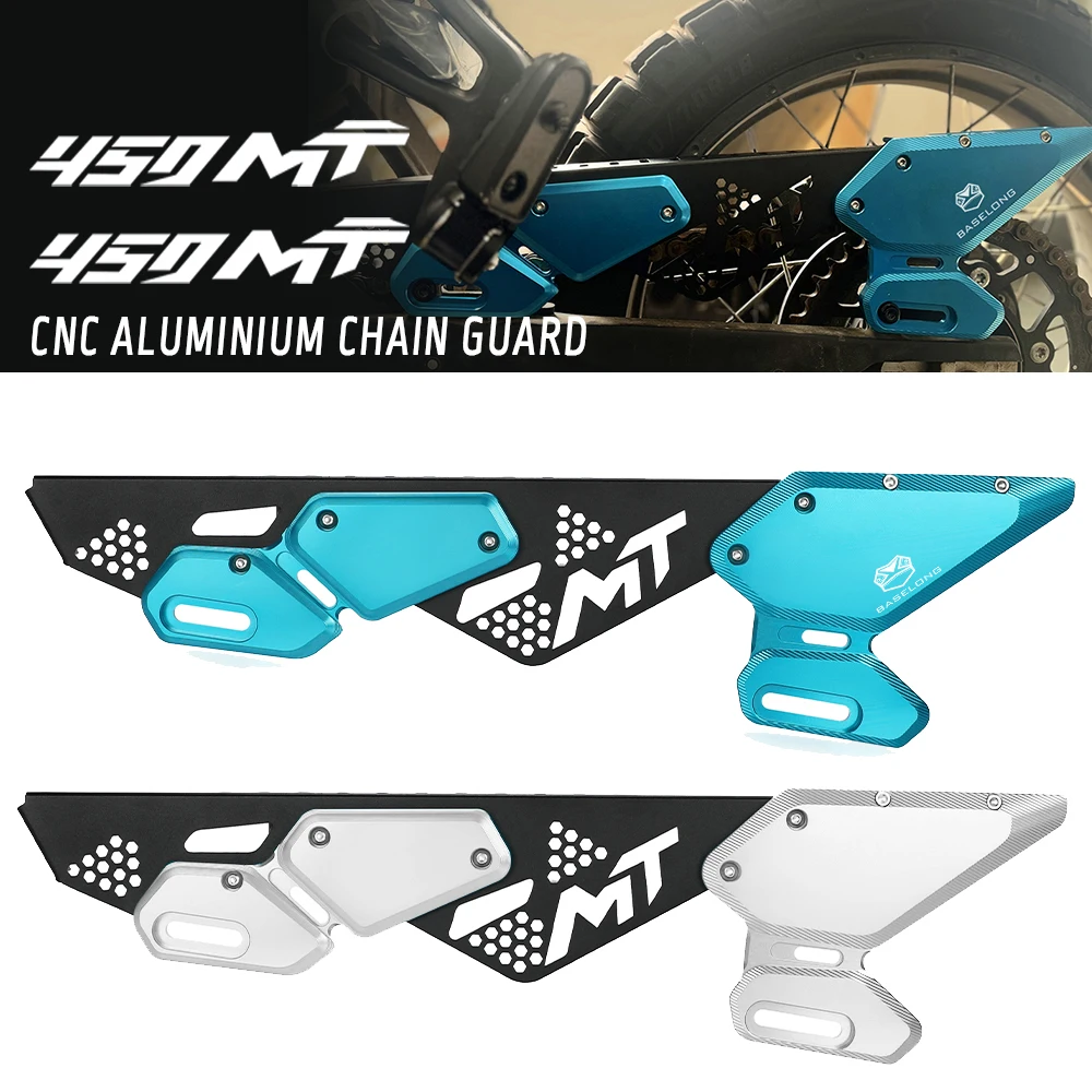 

FOR CFMOTO CF450 MT 450 450MT MT450 IBEX 450 2024 2025 2026 Chain Slider Guide Guard Sprocket Chain Cover Protector Motorcycle