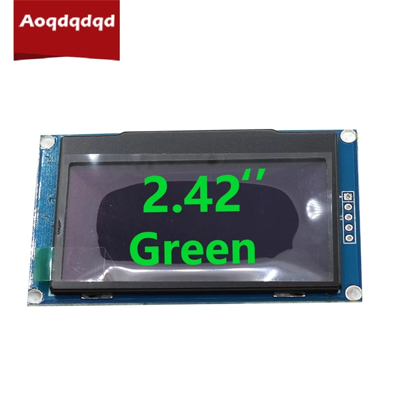 Imagem -04 - Módulo de Exibição Oled I2c Iic Interface Tela Lcd Serial Port Screen 2.42-polegada 4-pin Driver 3.3v Ssd1309