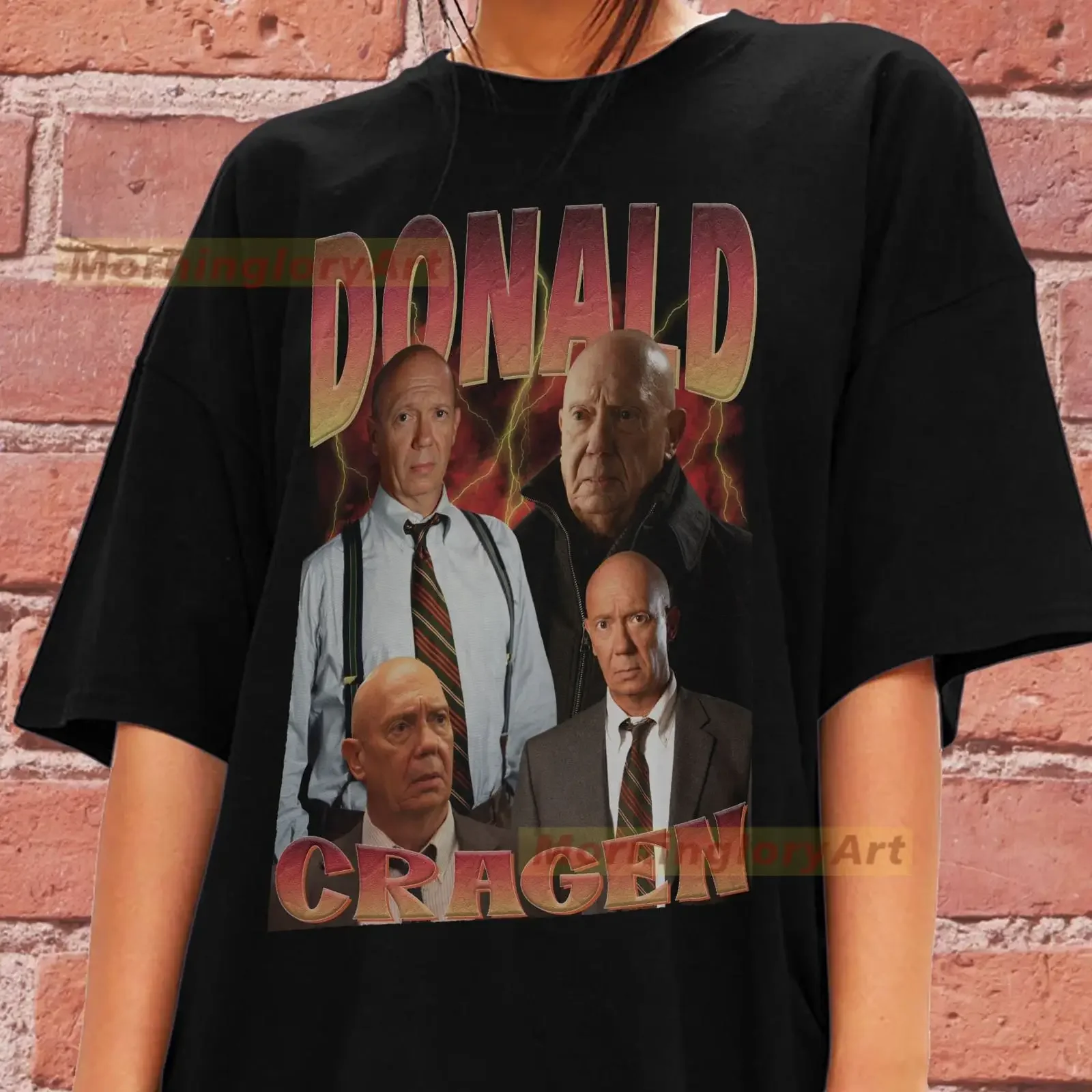 Donald Cragen T Shirt SweaT Sweater Cotton Clothing vintage Washed graphic Slightly designer clothes Unisex Soft fashion
