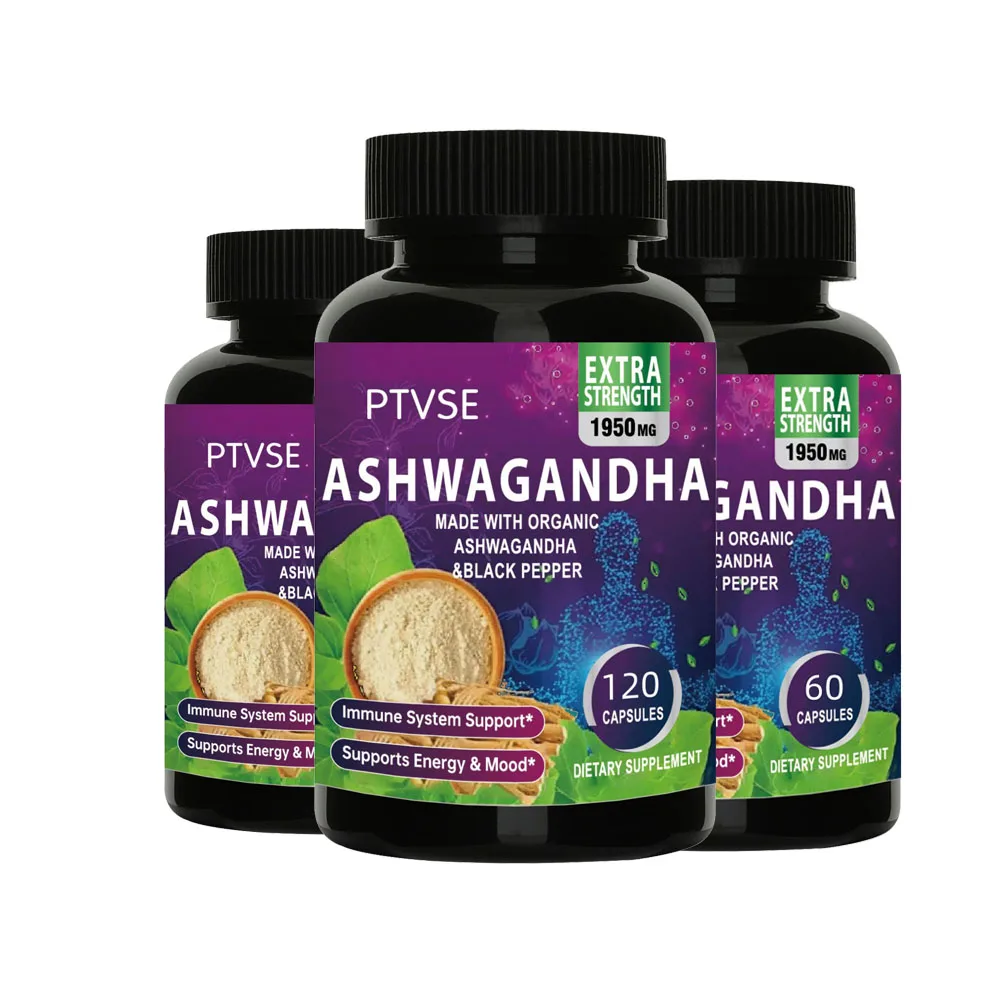 Ashwagandha Extract Capsule Anti-oxidation, Lipid-lowering, Decompression, Improving Sleep, Enhancing Immunity