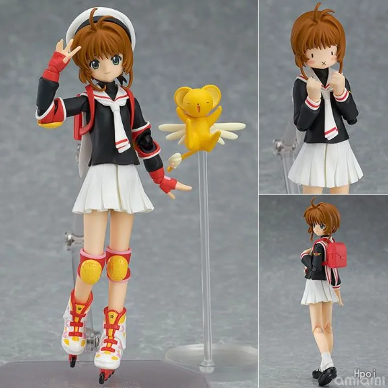 Max Factory Figma Finished Product Movable Exquisite Proportional Doll Cardcaptor Sakura Anime Toys Model Festival Gift for Boys