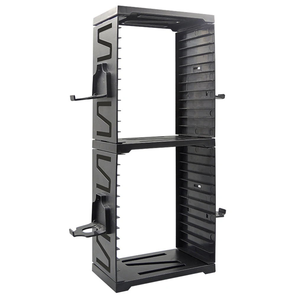 

24 Game Disc Storage Tower Holder Gamepad Controller Stand Bracket Organizer Lightweight Game Playing Element