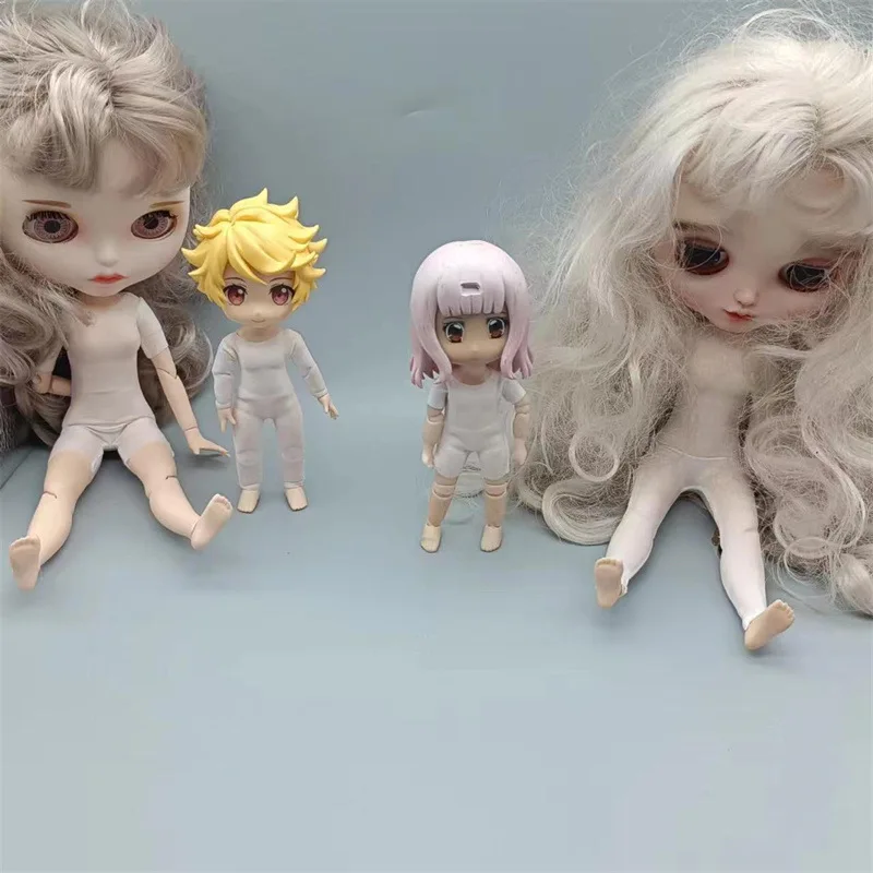 Anti-Stain Stretchy Body Suit for OB11 Blythe 1/6 Scale BJD Dolls Ultra-Thin High Elasticity Underwear Accessories