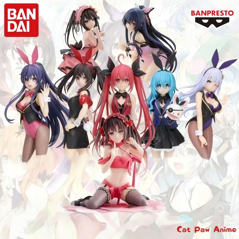 

BANDAI Date a Live Kanzaki Kotoni Kawahara Yuki Yume & Kuniya Nine Nights Tabletop Display Figurine Collectible Action Model Toy