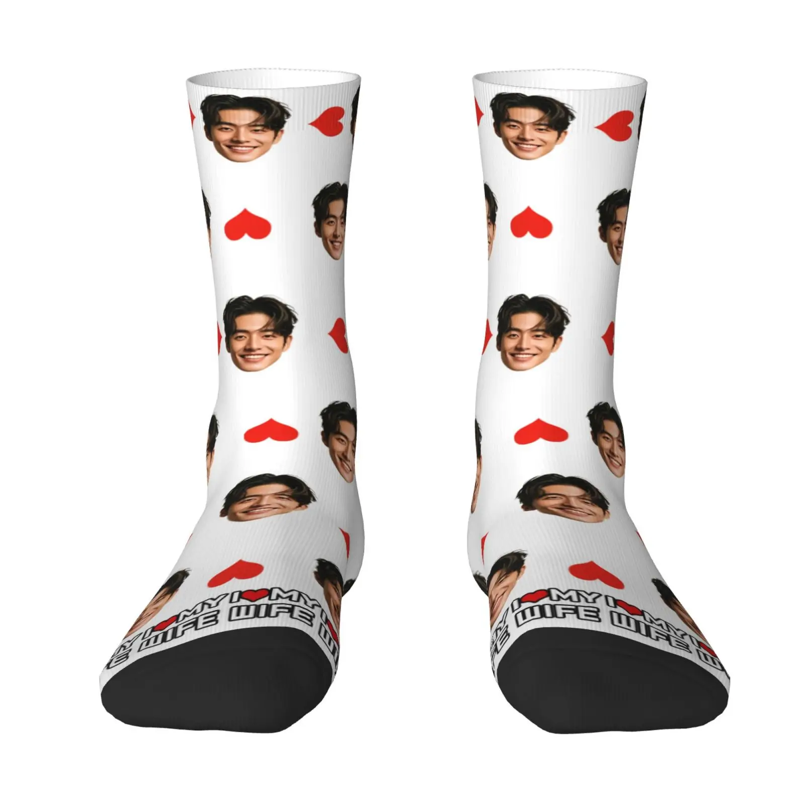 Custom avatar socks for men and women custom photo socks personalized picture socks photo socks personalized gifts view 3