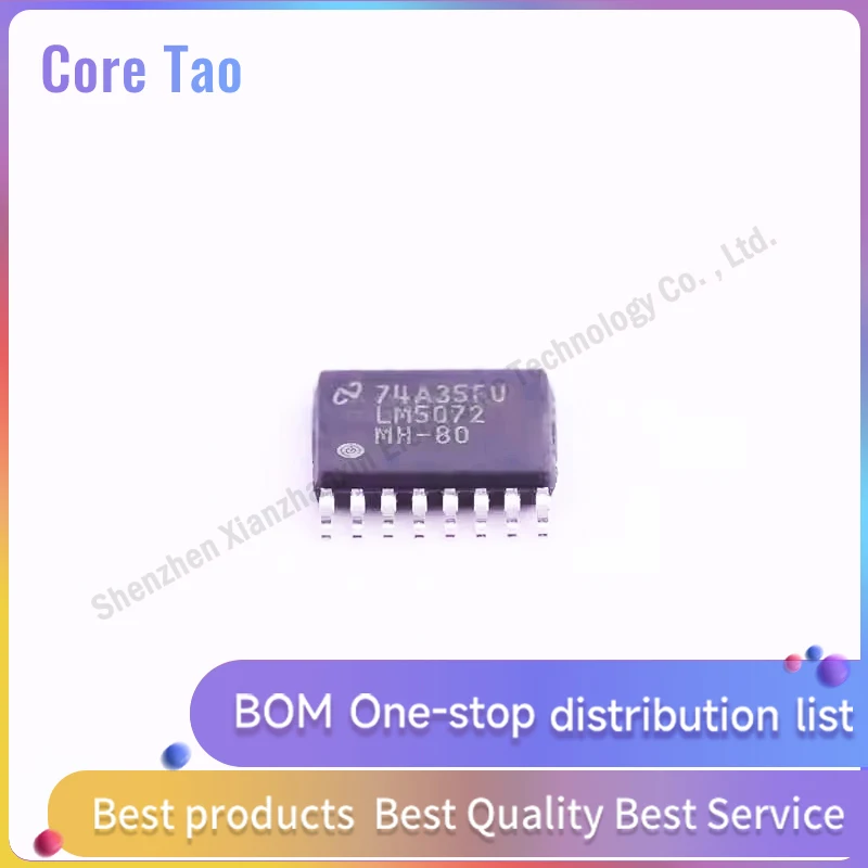 1pcs/lot LM5072MHX-80 LM5072MHX LM5072 HTSSOP-16 Analog switch chip
